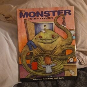 The Monster in My Closet Book (Signed Copy)